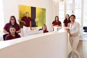 Praxisteam der kardiologischen Praxis